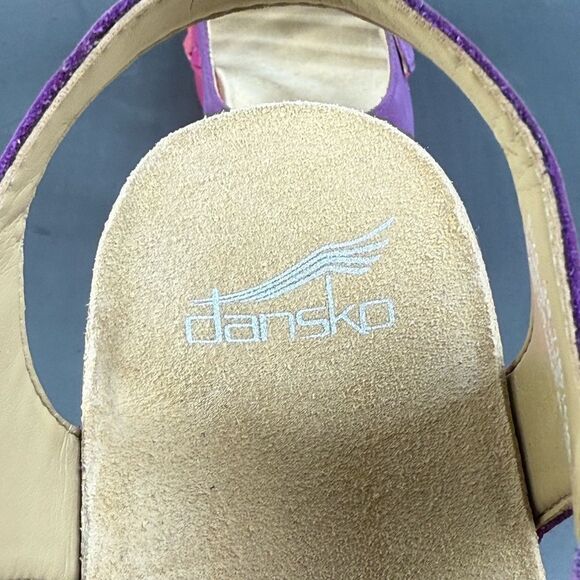 Dansko Roxie Multi Milled Nubuck Sandal womens size 8.5 (39) - Picture 5 of 8